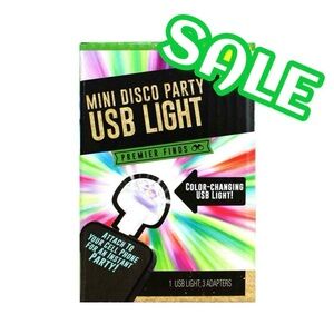 ‼️CLEARANCE SALE‼️ 🆕Mini Disco Party USB Light New in Sealed Box